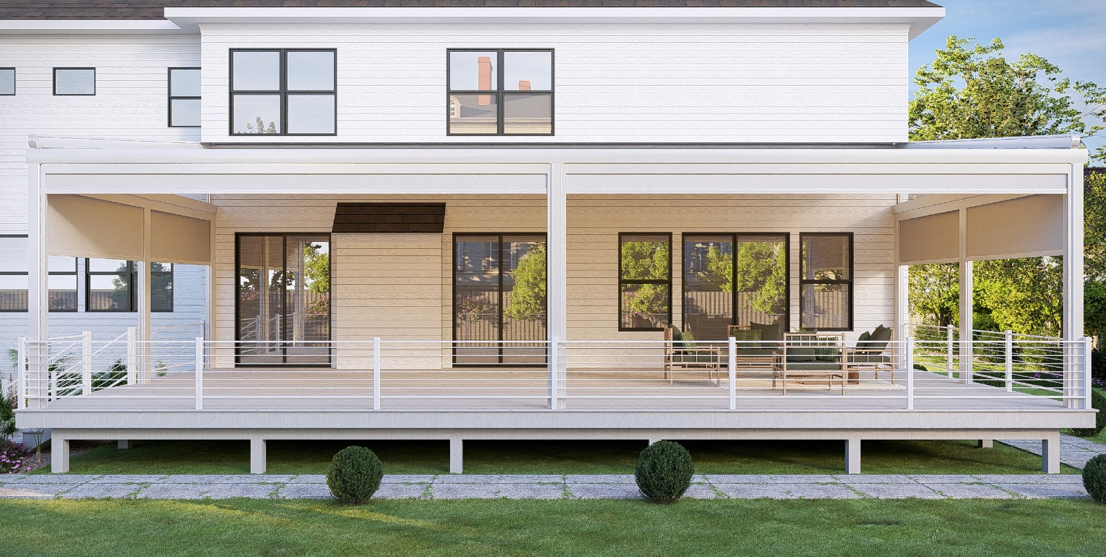 BaDeckt pergola installation 10