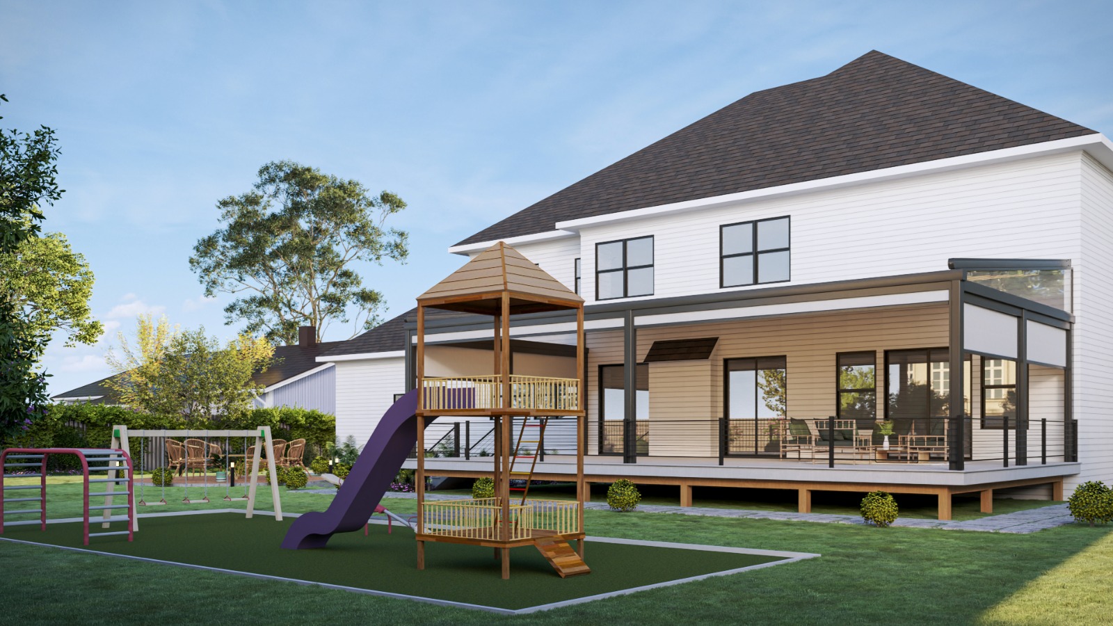 BaDeckt pergola installation 4