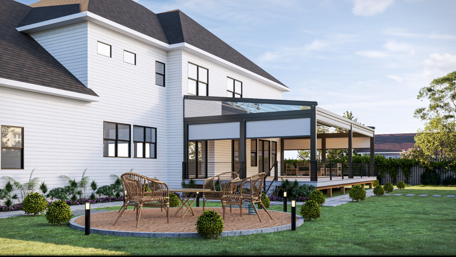 BaDeckt pergola installation 5