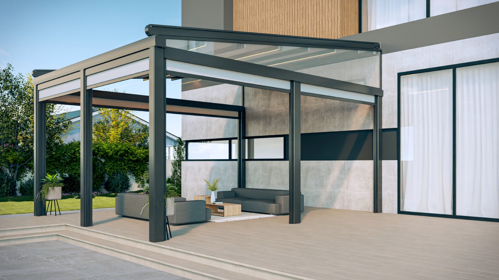 BaDeckt pergola installation 6