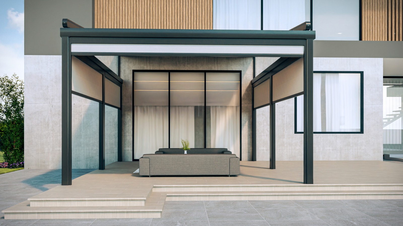 BaDeckt pergola installation 7