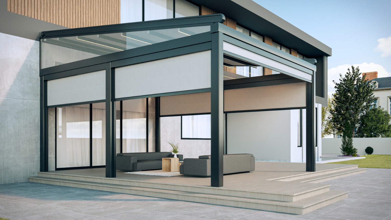 BaDeckt pergola installation 8