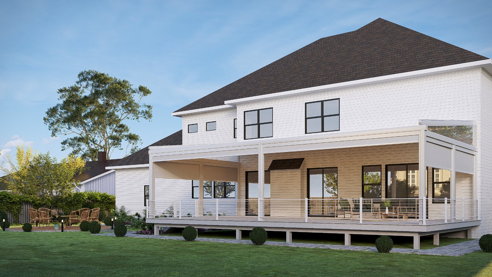 BaDeckt pergola installation 9